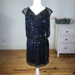 Laundry By Design Black Sequin Sleeveless Mini 14